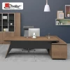 Modern Design Boss Office Desk Factory Design Melamine Panel Veneered Director Office Table Executive Office Desk