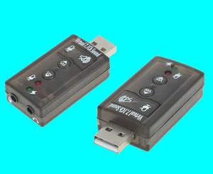 Modern design USB sound card