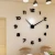 Modern Fashion Large 47inch DIY Clock Wall Mounted For Living Room Acrylic Sticker Clocks