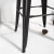 Import modern industrial metal wooden seat bar stools with back from China