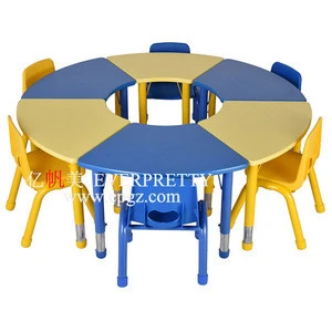 Modern school desks and chairs children furniture sets, kids study desk and chair set, wood children table in school furniture