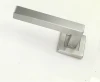 *Modern Stainless Steel Square Tube Gate Door Brushed Finished Interior Door Handle
