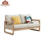 Modern Wood Frame Living Room Furniture Sectional Sofa