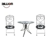 Mosaic Table And Chairs Metal Wire Mesh Outdoor Furniture
