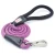 Import Mountain Climbing Durable Round Nylon Reflective Rope Dog Pet Leash Soft Leather Handle Pet Outdoor Sports Dog Leash from China