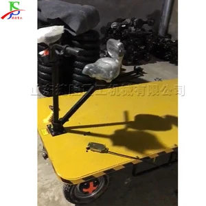 Multi functional four wheel environmental protection electric flatbed transport vehicle
