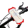 Multifunction Silicone Bicycle Mobile Phone Mount Holder For Bike