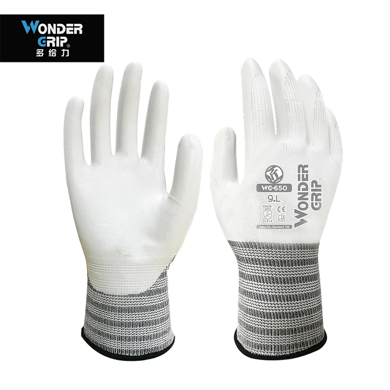 Multipurpose Cheap Construction Working Coated Hand Gloves