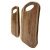 Import Natural Edge Acacia Wood Chopping Board - Set of 2 from India