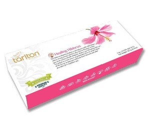 Natural Hibiscus Tea - 15 Foiled Enveloped Tea Bags - Herbal Tea -Your Healthy Choice //Tarlton Healing Hibiscus