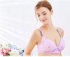 New 100% cotton breastfeeding bra, front button-down maternity underwear breastfeeding bra