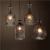 Import new arrival clear glass shades antique glass hanging lamp pendant light fixture glass lampshade cover from China