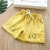 Import New arrival cotton short shorts with embroidery pattern for girl from China