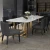 Import new arrival marble dining table high quality modern table and chairs from China