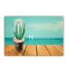 New collection beautiful printing on canvas cactus canvas art for home decoration