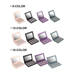 New cosmetics makeup private label vendor wholesale makeup eye shadow palette DIY eyeshadow palette matte shimmer eye shadow