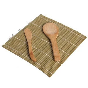 New Design 4Pcs/set Bamboo Sushi Making Kit Family Office Party Homemade Sushi Gadget For Food Lovers