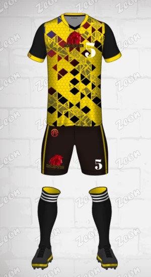 New design Custom quick dry Team Sports Wear Football Uniforms Soccer Jersey Set