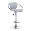 New design pu leather adjustable height swivel bar stools chairs for counter