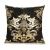 Import New Designs Black  Gold Foil Printed Cushion Sofa  Cover Decorative Throw Pillows For Home Sofa Chair Pillow Covers from China
