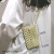 Import New Hand Woven Pearl Evening Bag Women Luxury Small Beaded Flap Box Pearl Clutch from China
