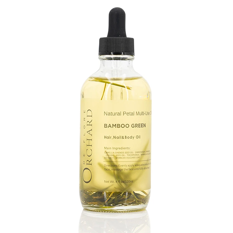 NEW HOT 100% Pure and Organic Aroma Massage Oil Bamboo Green Flower Oil