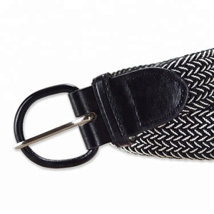 New hot-sale mens plastic buckle canvas belt