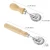 Import New Italian Round and Square Pasta Cutter Kitchen Pasta Mold Tool Ravioli Stamp Cutter With Beach Wooden Handle from China