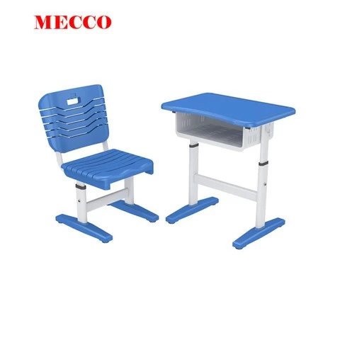 New Model High Quality Hight Adjustable School Furniture Student  Classroom Desk and Chair