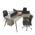 Import New Modern Design Office Furniture Office Desk Coworking Modular Office Workstation Cubicle Work Station Desk from China