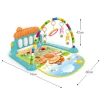 New product educational pedal baby play gym piano fitness rack