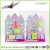 Import new products Blister packaging plastic pretend play castle villa furniture accessory toys for kids made in China from China