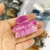new pvc print stick to plastic hair claw   similar acrylic sheet stick double layer  ethnic hair clips for india