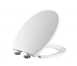 New quick release polypropylene WC toilet seat with soft close hinges