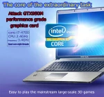 New sales well manufacture laptop DJS-NV170 with backlight computer