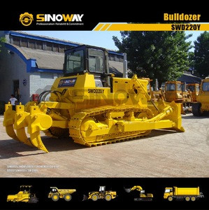 New SINOWAY Bulldozers For Sale Medium Bulldozer SWD220Y Hydraulic Winch Bulldozer