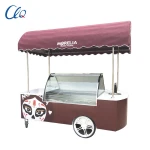 New style gelato ice cream showcase freezers,freezer showcase ice cream display