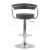 Import New Style Simple PU Swivel Bar Chair Bar Stool Set With Footrest from China