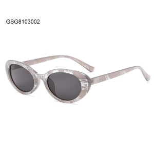 New Trade Classic Shades OEM Wholesale Small Oval Sunglasses