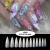 Import NEWAIR new arrival 500pcs long stiletto artificial nails 100% ABS false fingernails professional salon nail tips from China