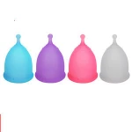 Newest Silicone Women Menstrual Cup Unique Leakproof Lady Menstruation Cups