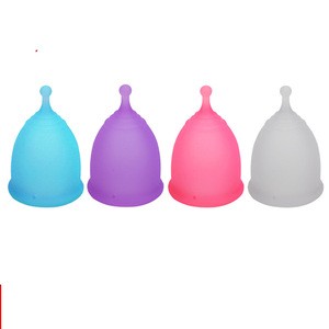 Newest Silicone Women Menstrual Cup Unique Leakproof Lady Menstruation Cups