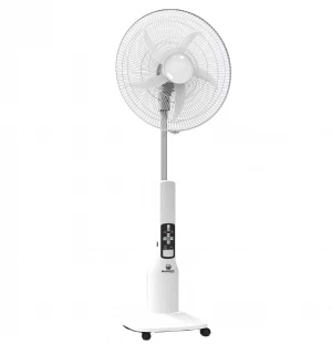 Newest style Solar 18 inch Cooling Electric Rechargeable Fan With Light