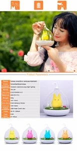 Night Light Newest Style The Totoro USB Portable Touch Sensor LED Baby Nightlight Bedside Lamp Touch Sensor Night Lamp For Kids