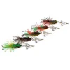 Noise Isca Frogs Lure Fishing Lures Large Sequins Spinning With Propeller 9g / 11g Frog Pesca Sinking Snakehead Bait Fish Lure