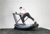 Non motorized factory direct 2021 home gym fitness home commercial manual walking curved treadmill running machine prices