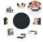 Non Slip Furniture Grippers Premium 16 pcs Furniture Pads Self Adhesive Rubber Feet Non Skid Furniture Floor Protectors