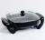 Import Non-stick Deep Dish Electric Skillet Multi function Electric Frying Pan, 1800W 30x30cm Stainless steel square  Electric Skillet from China