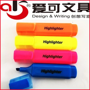 non-toxic highlight /fluorescent marker pen promotional for kids