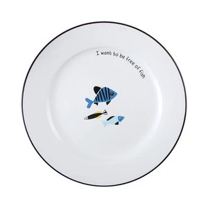 Nordic style tableware sets personalized design porcelain dinnerware dishes plates